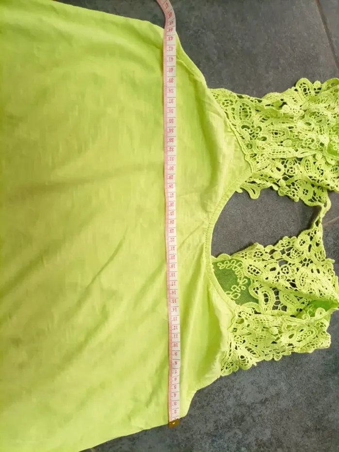 Top dentelle broderie - photo numéro 4