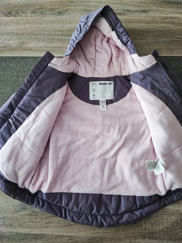 Manteau violet et rose - photo numéro 2