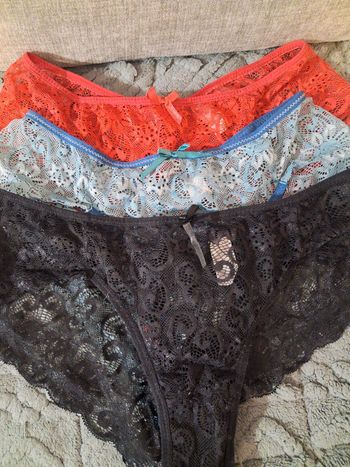 Culotte dentelle lot de 3 culottes dentelle.