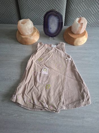 Robe en velours 18 mois