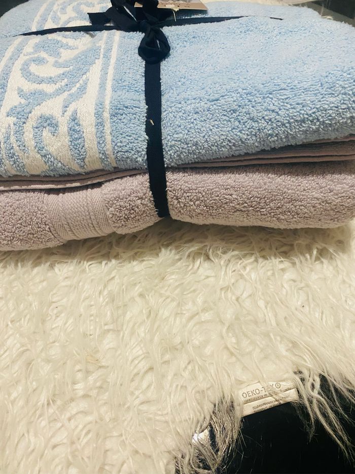 Draps de douche lot de 2 - photo numéro 2