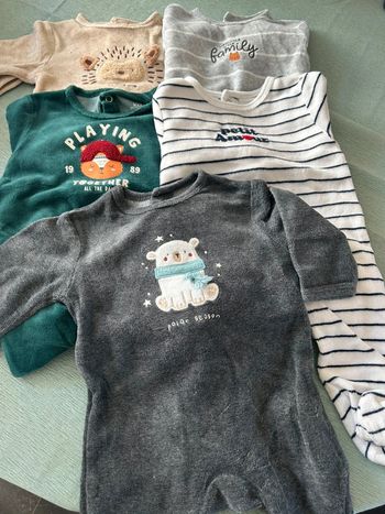Lots de 5 pyjamas