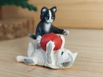 Schleich chaton qui joue Figurine animal domestique