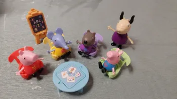 peppa pig va à l'école