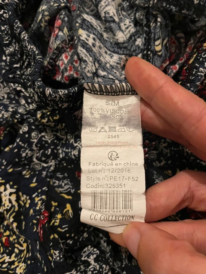 Short fluide imprimé bohème - CC Collection - Taille S/M - photo numéro 5