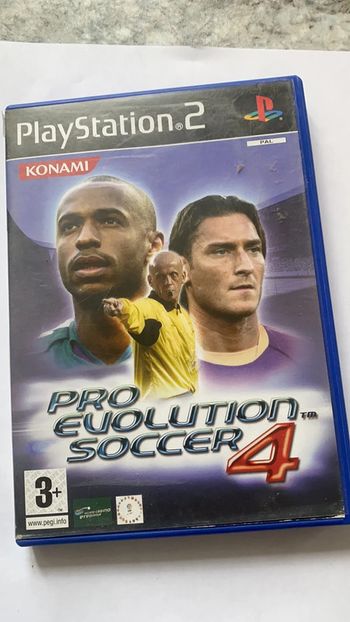 Pro évolution soccer 4 ps2