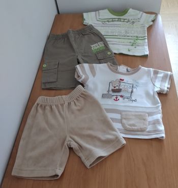 2 Ensembles 6 mois garçon 