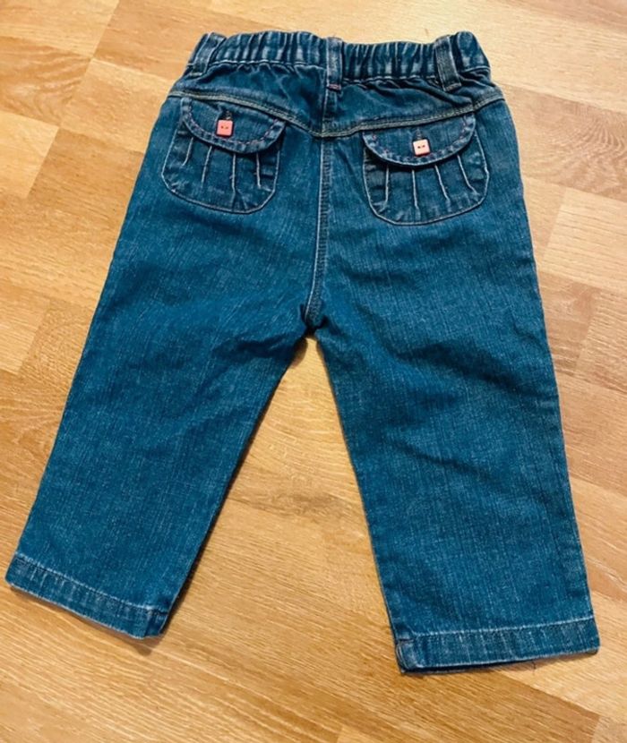 Lot de 2 jeans bébé fille - photo numéro 7
