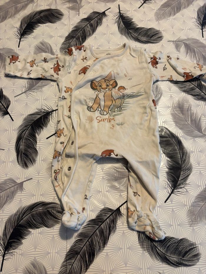 Pyjama léger roi lion