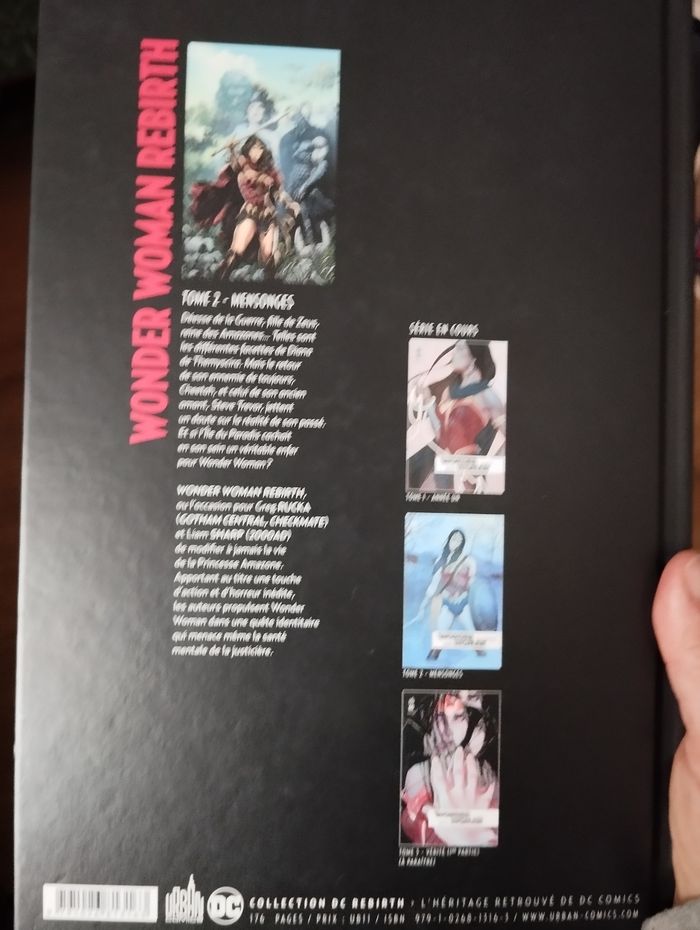 Wonder woman rebirth de greg rucka tome 1.2.3 - photo numéro 6