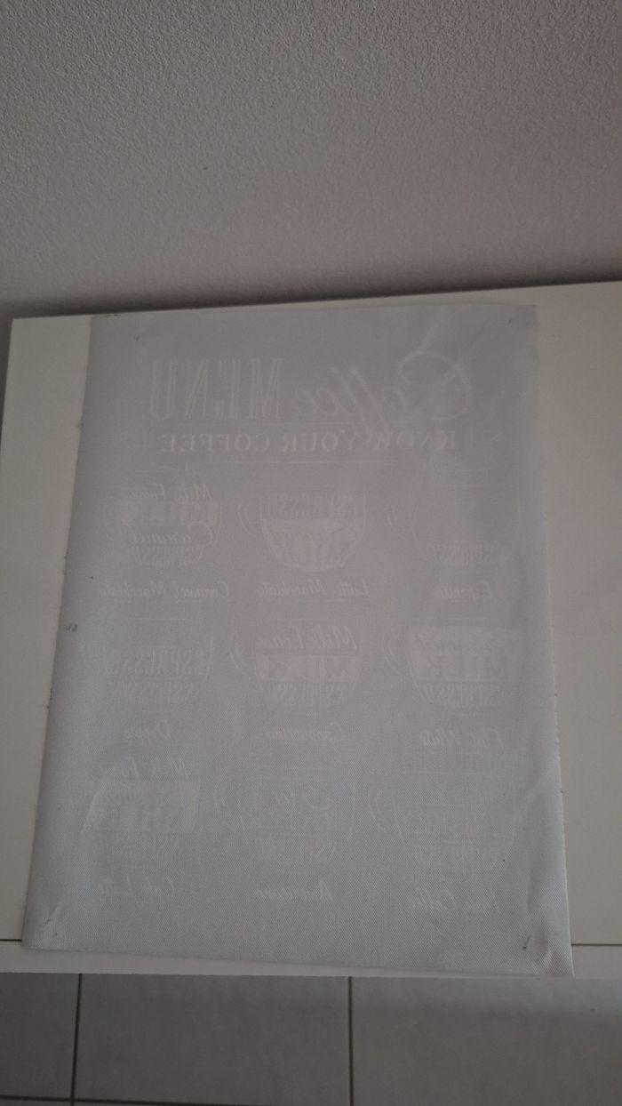 Poster Menu de café Noir et blanc 30x40cm - photo numéro 3