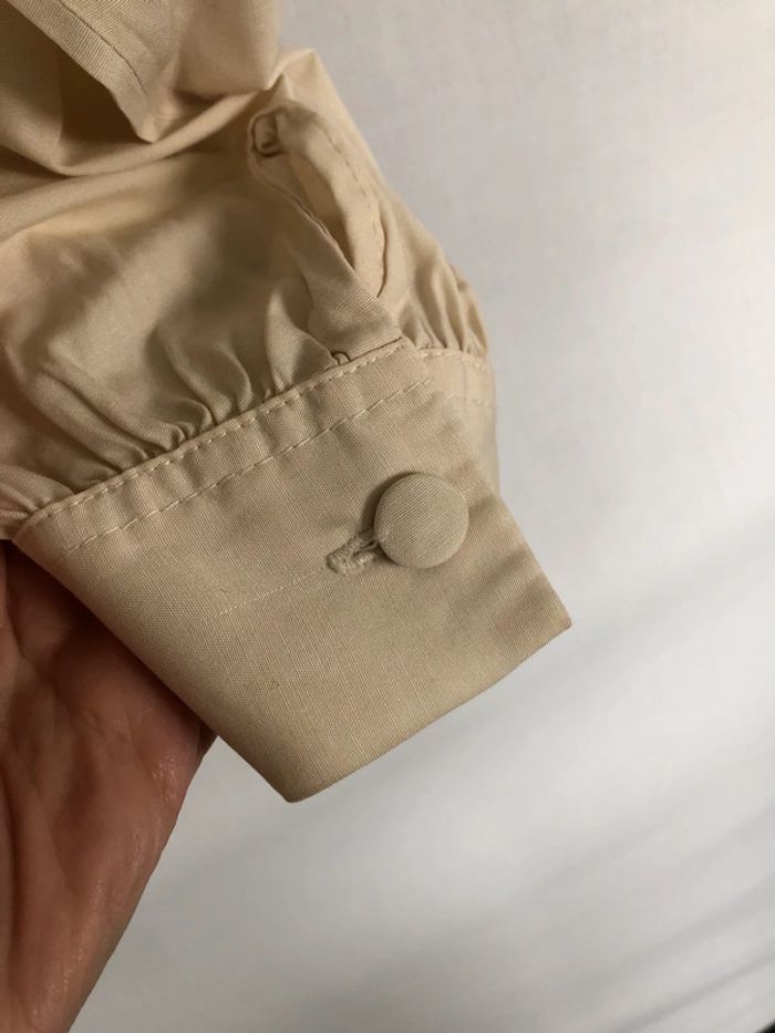 Chemise vintage crème à guipures 48 Damart très bon état - photo numéro 18