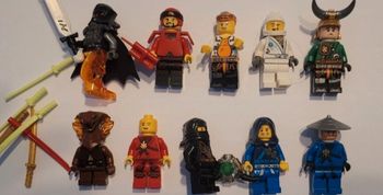 Minifigs lego Ninjago