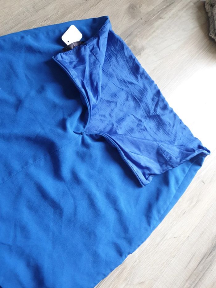 Jupe asymétrique bleu roi - photo numéro 7