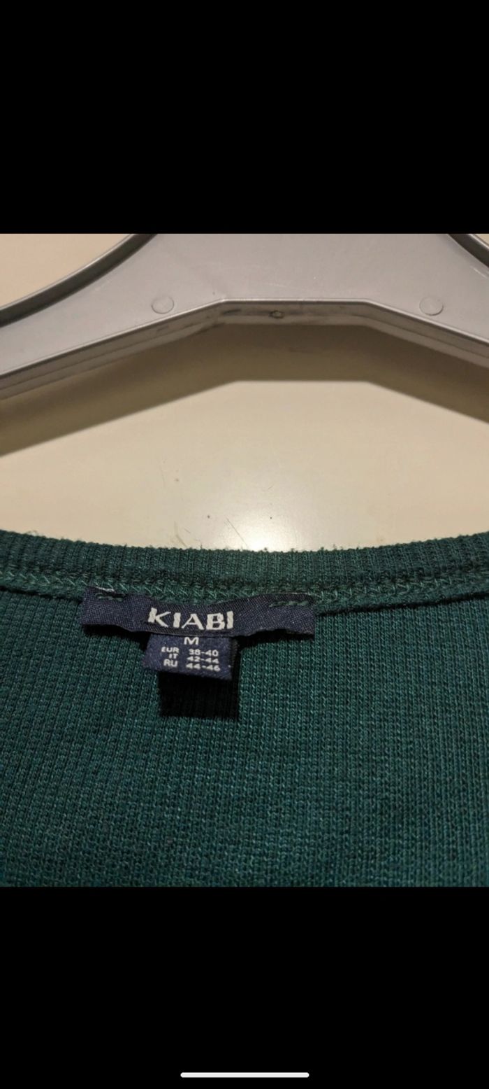 Pull Kiabi vert. Taille 38 - photo numéro 4