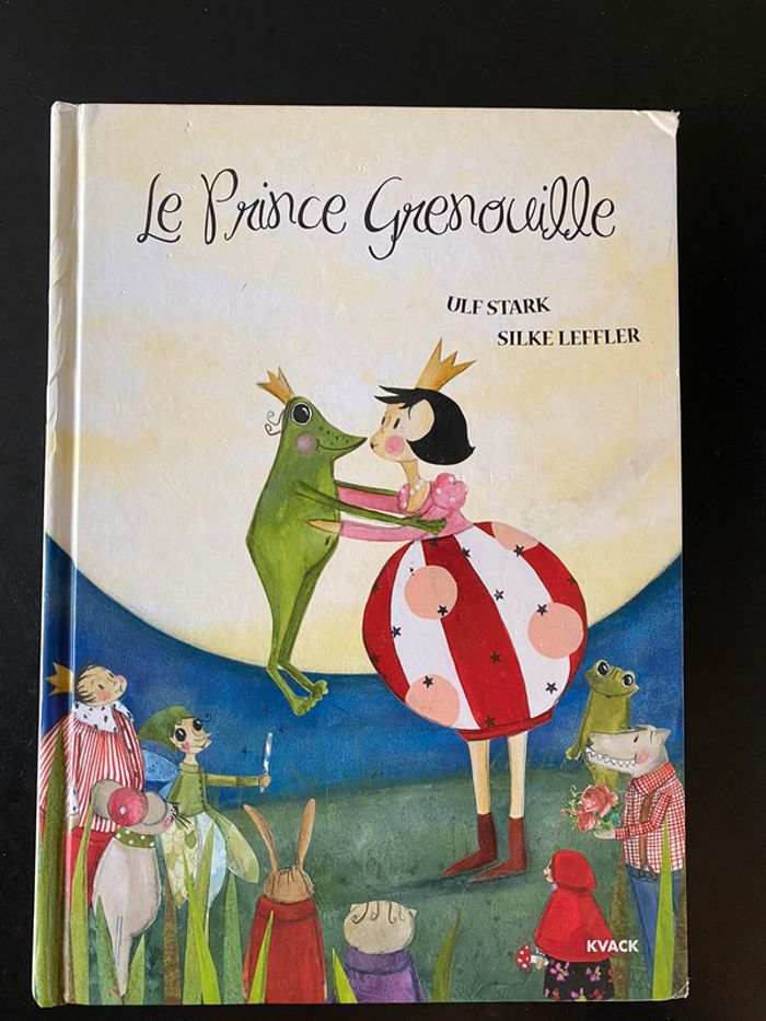 Livre le prince et la grenouille
