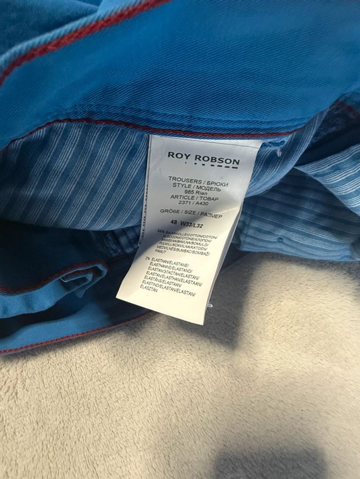 Roy Robson - Short « Denim » Bleu roi, taille 48 - photo numéro 3