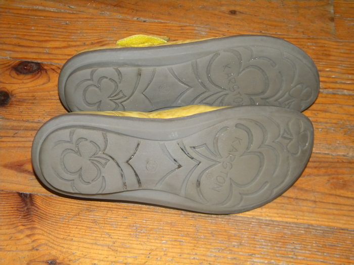 babies T37 cuir jaune Karston - photo numéro 3