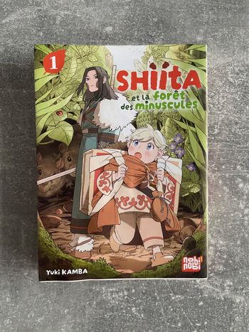 Manga Shiita et la forêt des minuscules tome 1 en version française.