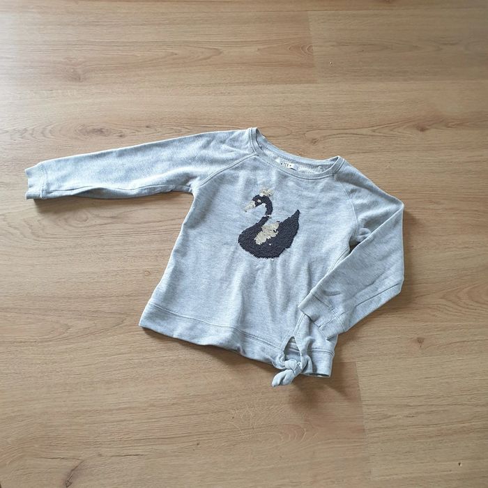 🩷 Sweat avec sequins amovible 6 ans Tex #emyfleury_6ansfille - photo numéro 1