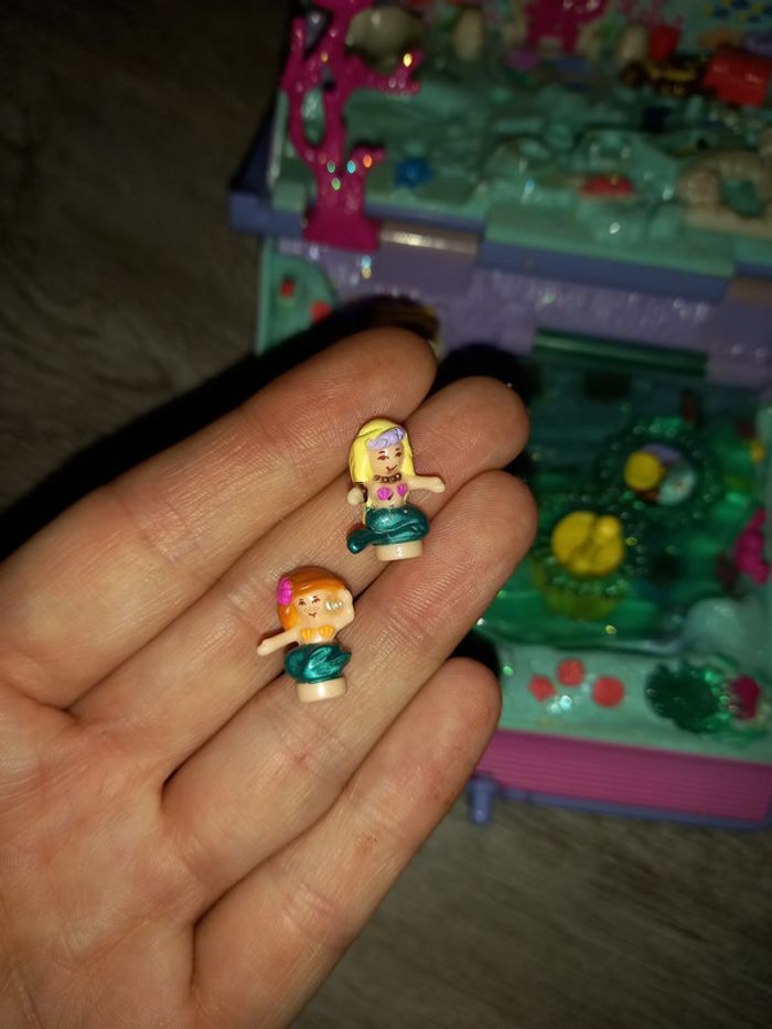 livre polly pocket sparkling mermaid adventure 1995 - photo numéro 4