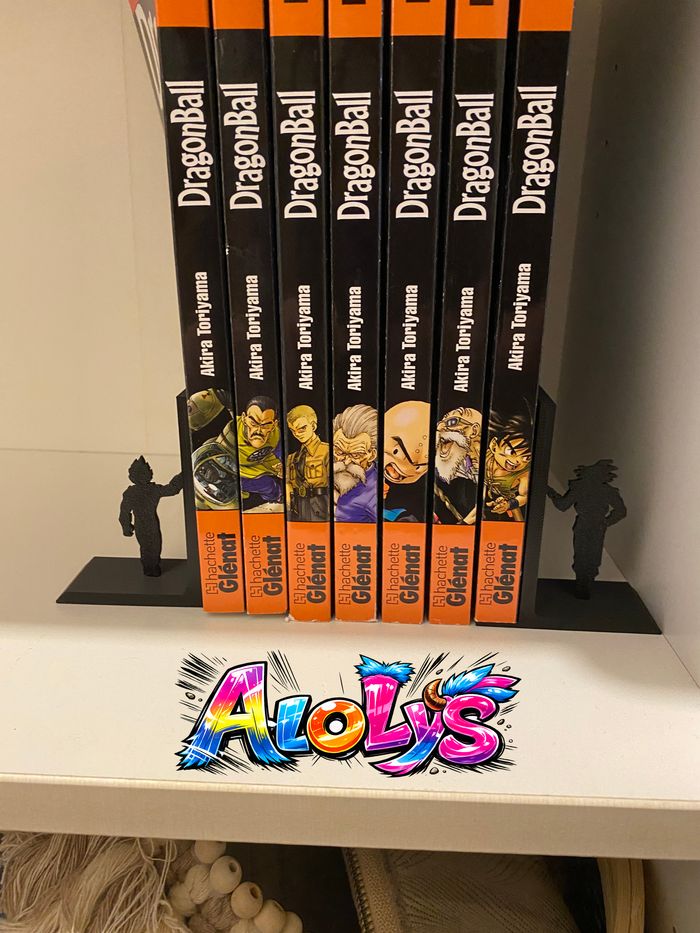 Serre-livres Dragon Ball – Goku & Vegeta - photo numéro 2