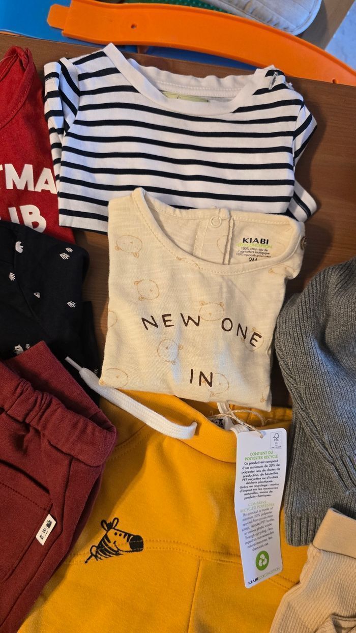 (NEUFSSSS non portés)🥰🤩💙💙SUPERBE lot 9 mois garçon 💙💙🤩🥰 - photo numéro 3