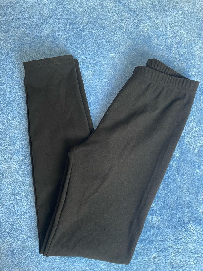 Leggings hiver fille 11/12 ans Noir - photo numéro 2