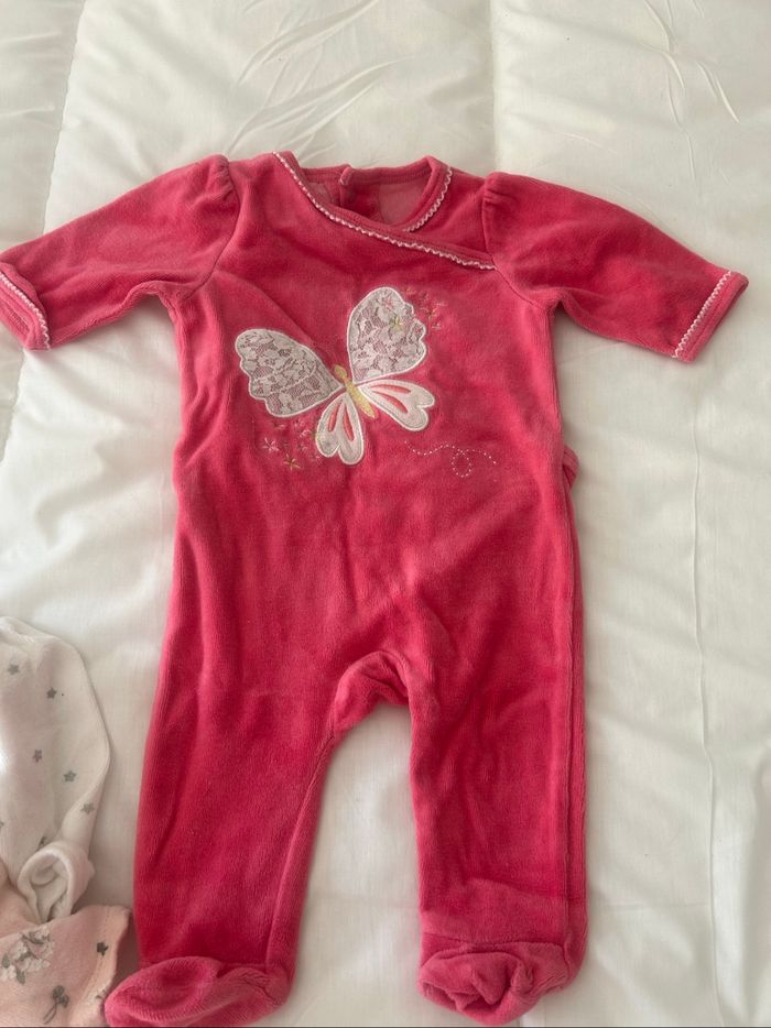 Lot pyjamas fille 3 mois gemo - photo numéro 2