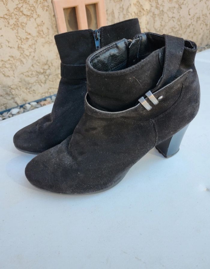 Bottines à talon Di Fontana taille 39 - photo numéro 2