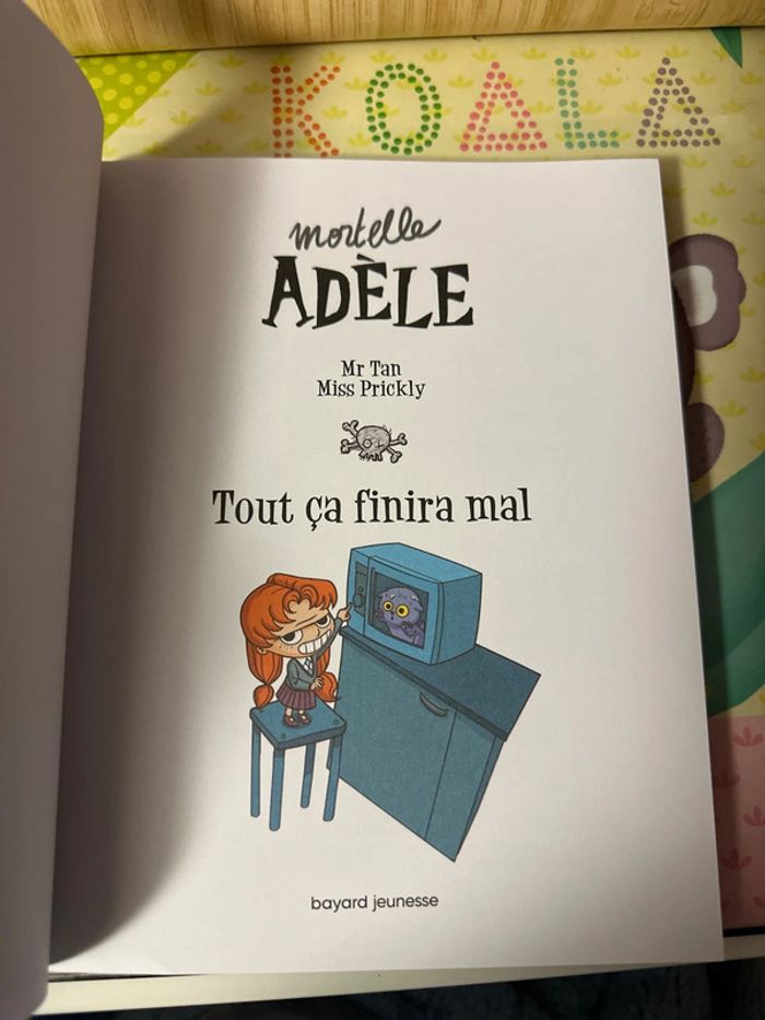 Livre mortelle Adèle tout ça finira mal - photo numéro 3