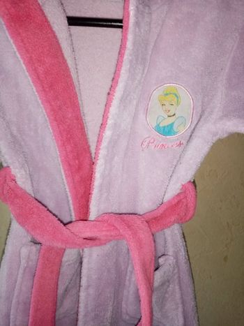 peignoir robe de chambre fille 2/4 ans