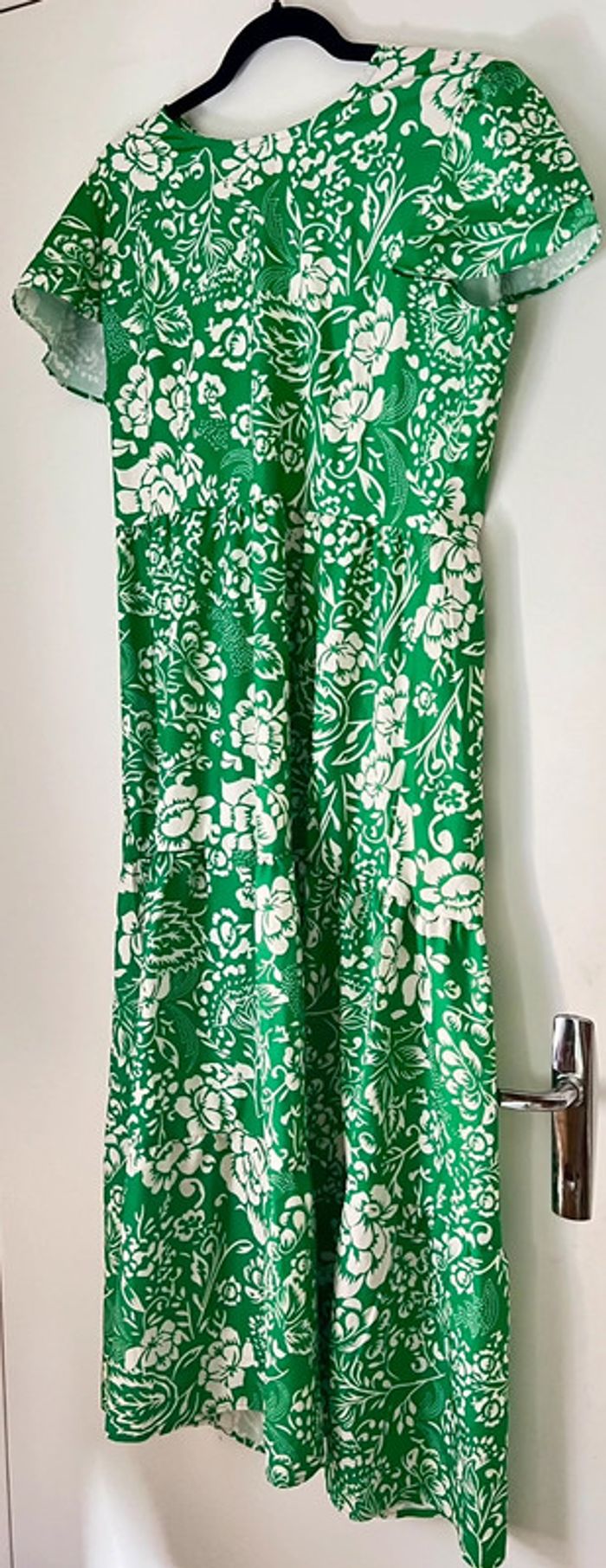 Robe imprimée fleurs taille L - photo numéro 3
