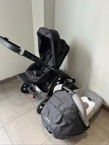 Poussette combinée Maxi-Cosi Stella + nacelle + accessoires