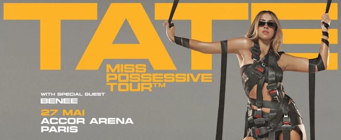 Ticket / Billet TATE MCRAE Concert ACCOR ARENA