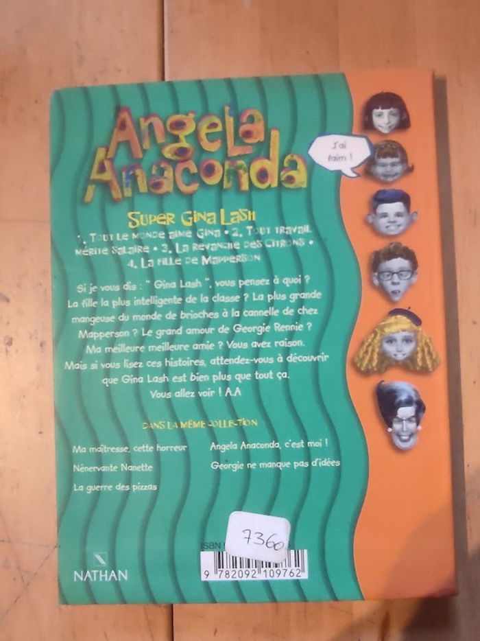 Super Gina Lash Angela Anaconda Nathan 2001 - photo numéro 3