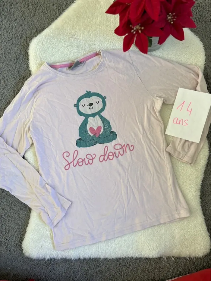 T-shirt ML ~ nightwear ~ 14 ans