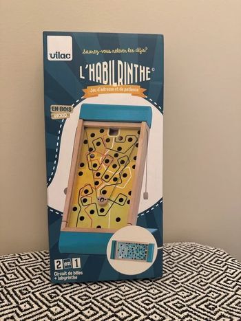 Vilac - L'Habilrinthe jeu d'adresse et de patience- Dès 5 ans