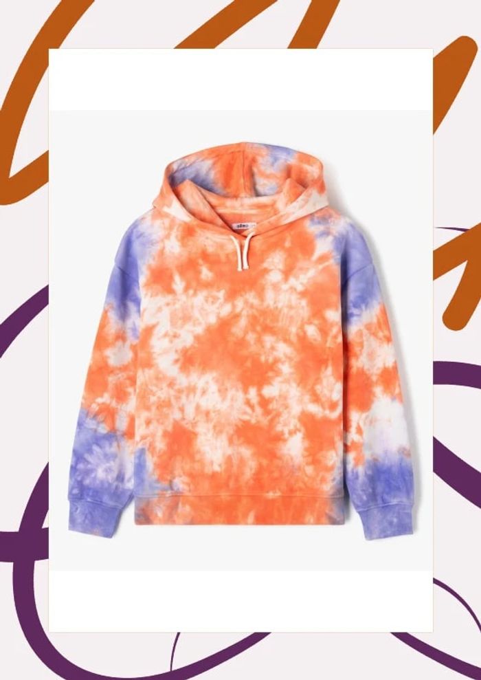 🧡 Sweat à capuche - en molleton doux - orange - 10 ans - Gémo 🧡 - photo numéro 5