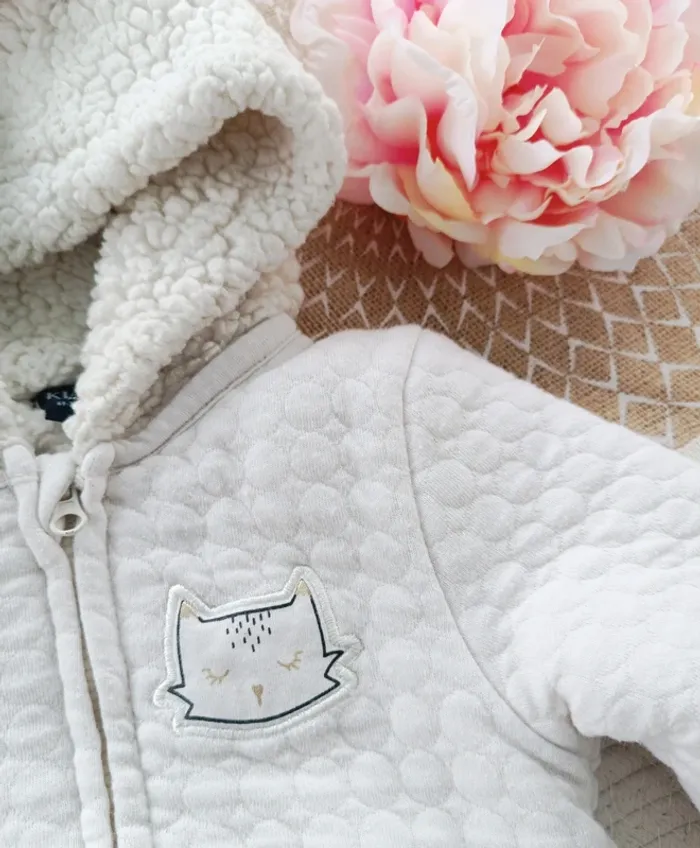 Veste chaude Pilou pilou bébé taille 9 mois - photo numéro 2
