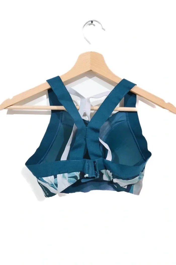 C51 ensenble brassière/legging vert Domyos XS - photo numéro 2