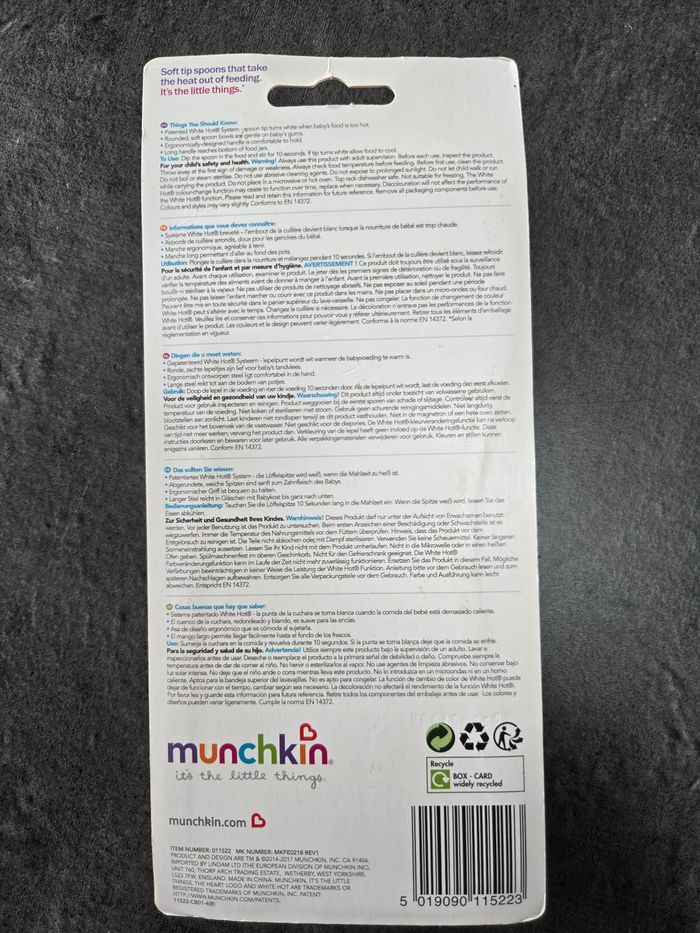 Lot de 4 cuillères Munchkin - photo numéro 2