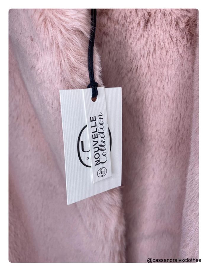 Veste en fausse fourrure rose Ivana - Un jour ailleurs - photo numéro 4