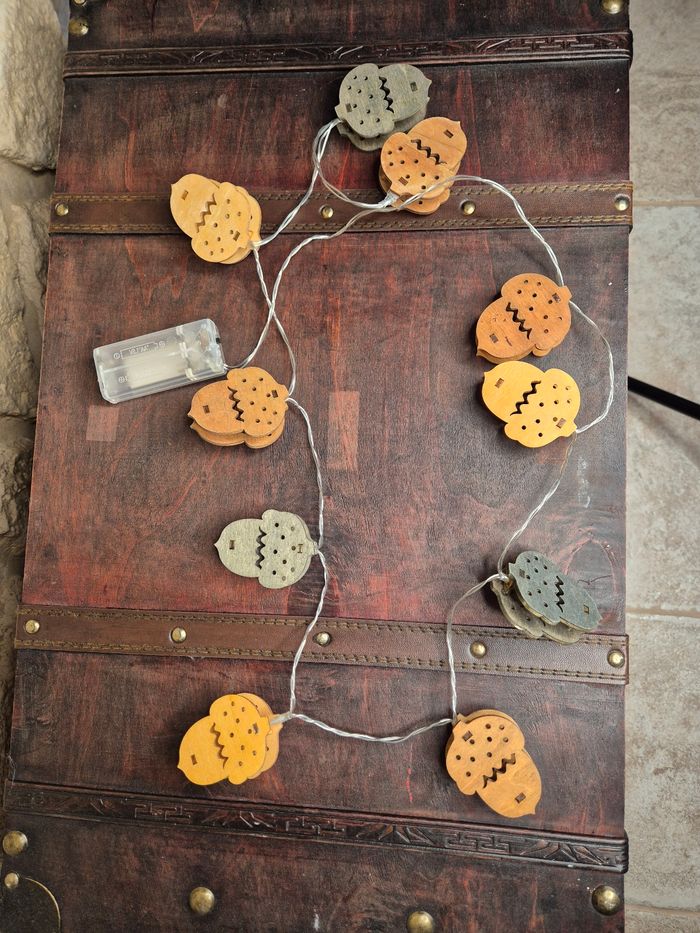 Guirlande lumineuse glands à leds