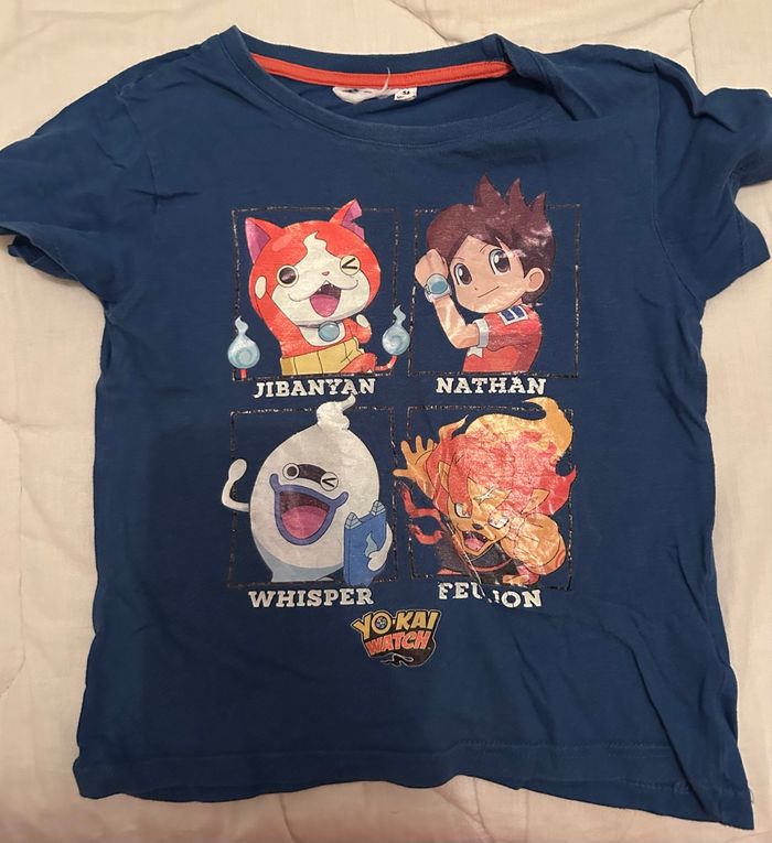 Tee shirt manches courtes 5 ans