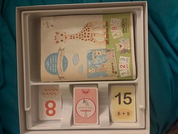 Sophie la girafe jeu de société à partir de 2 ans