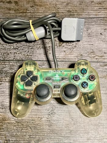 Manette DualShock PS1 Loose transparente Sony