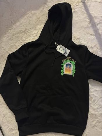 Pull à capuche casa blanca