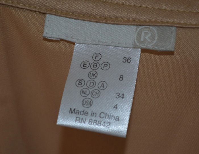 tunique doré clair taille 36 - photo numéro 3