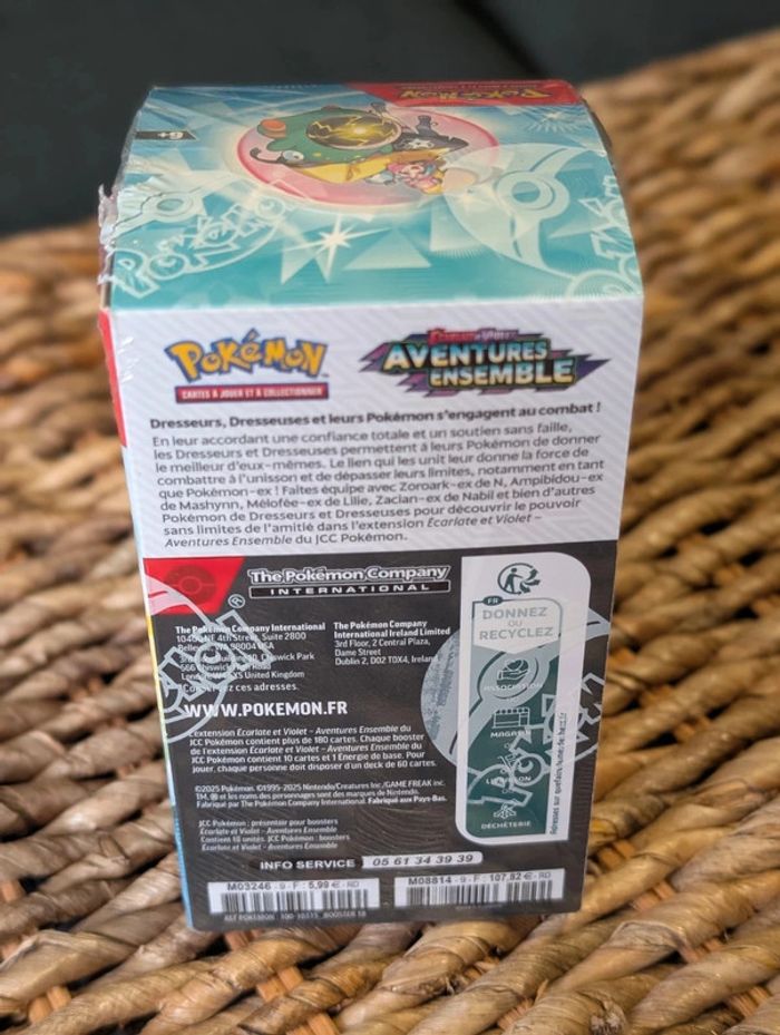 Demi display Pokémon Aventures Ensemble EV09 Fr scellée (18 boosters) - photo numéro 3